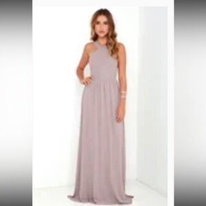 Lulus taupe cross neckline - size M